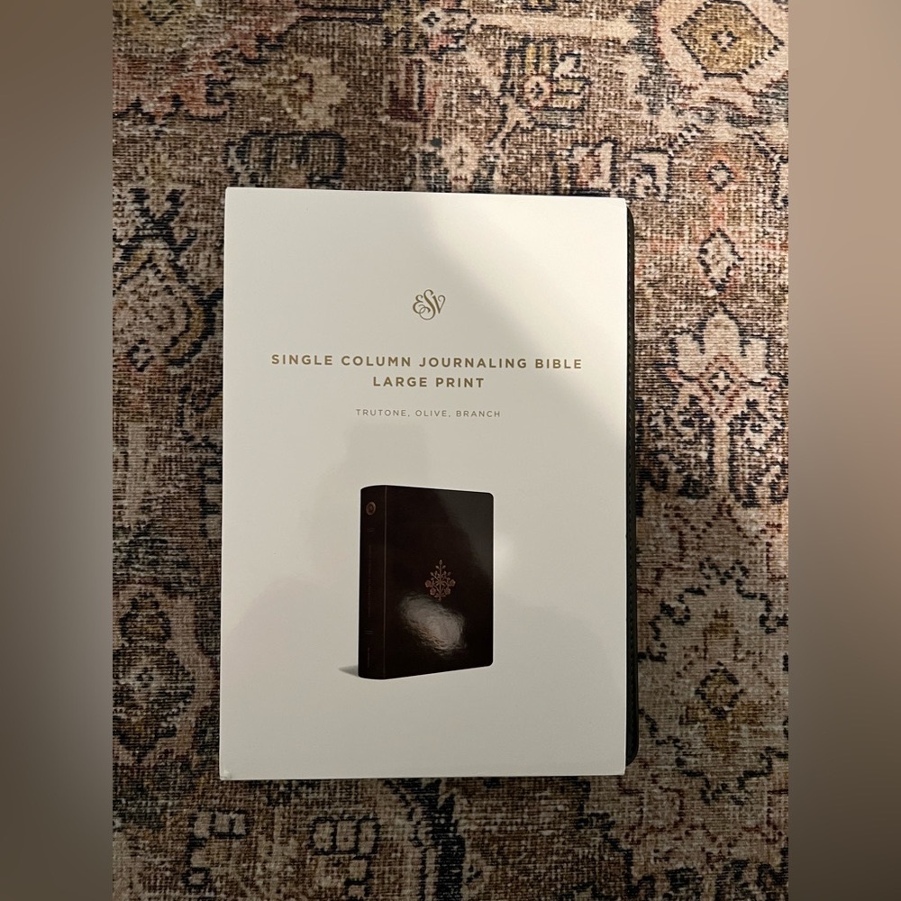 NEW— ESV Single Column Journaling Bible